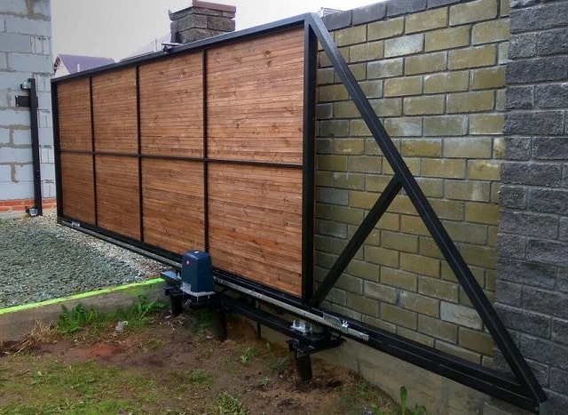 Откатные ворота: виды, особенности, как выбрать - фото2