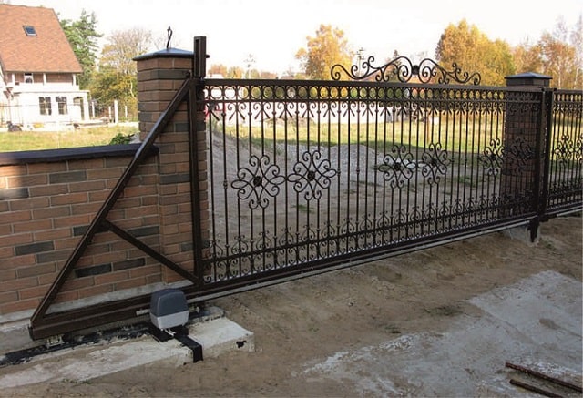 Откатные ворота: виды, особенности, как выбрать - фото3