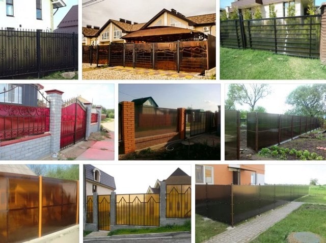 Какой забор лучше поставить в частный дом - фото2