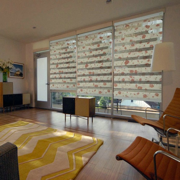 Жалюзи День-Ночь на пластиковые окна (обзор, идеи) - фото3