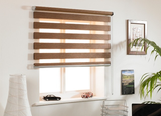 Жалюзи День-Ночь на пластиковые окна (обзор, идеи) - фото4