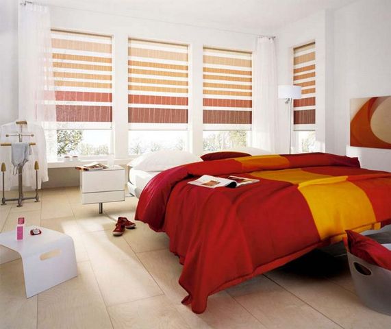 Жалюзи День-Ночь на пластиковые окна (обзор, идеи) - фото8