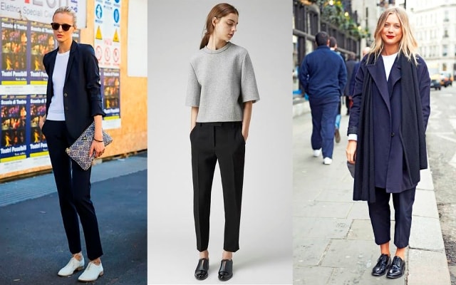 С чем носить женские ботинки Оксфорды - фото3 С чем носить женские ботинки Оксфорды - фото3