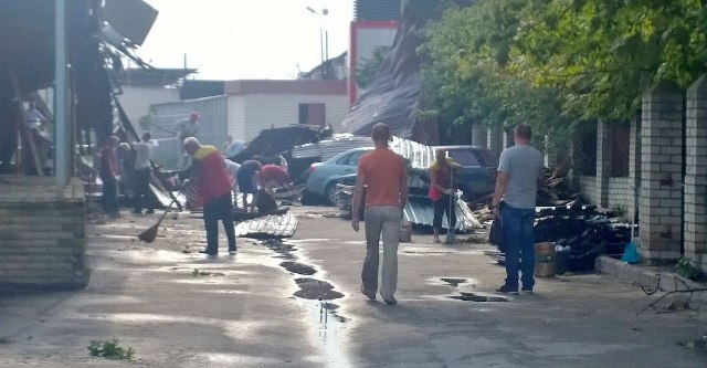 Ураган в Харькове - фото