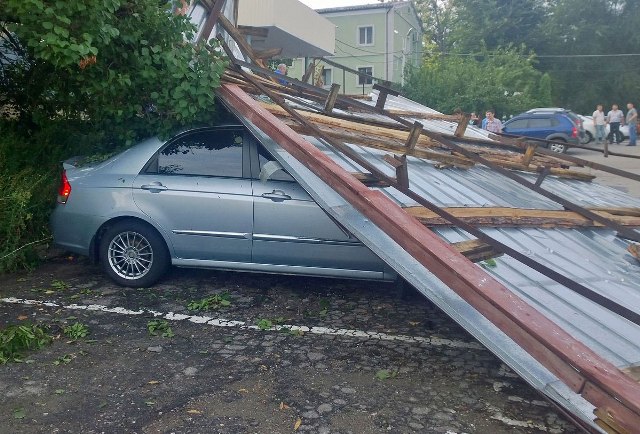 Ураган в Харькове - фото