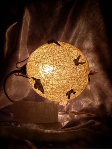 Настольный светильник своими руками из подручных материалов - фото 5 Настольный светильник своими руками из подручных материалов - фото 5