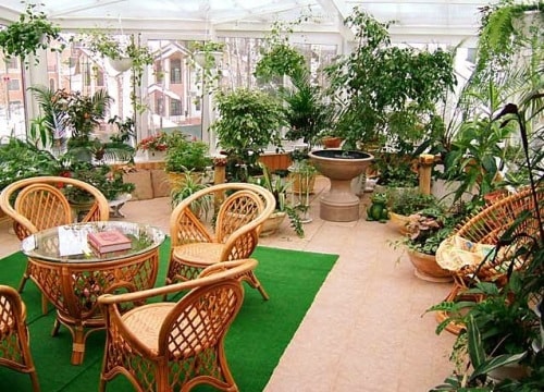 Варианты и идеи зимнего сада в частном доме - фото 6