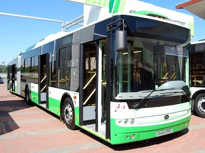 Харьков получил троллейбусы по первому контракту с корпорацией «Богдан»