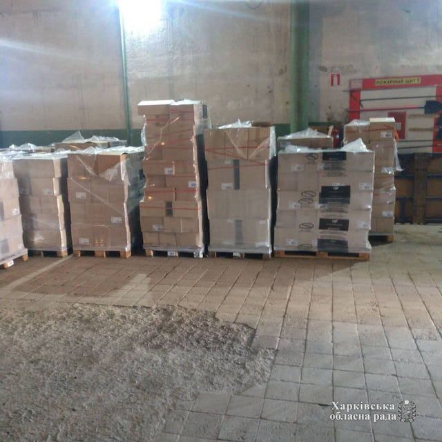 Франция передала для Двуречанской громады 20 генераторов