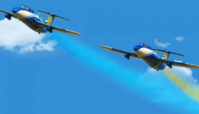 На выходных в Коротиче прошел традиционный авиафестиваль