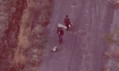 Террористы расстреляли с дрона двоих людей с белым флагом и их собаку