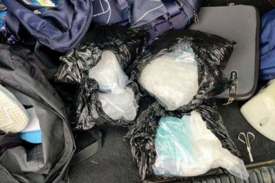 На полицейском посту «Валки» в автомобиле нашли почти 6 кг тяжелого наркотика