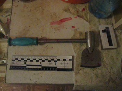 Под Харьковом мужчина топором убил гостя (фото)