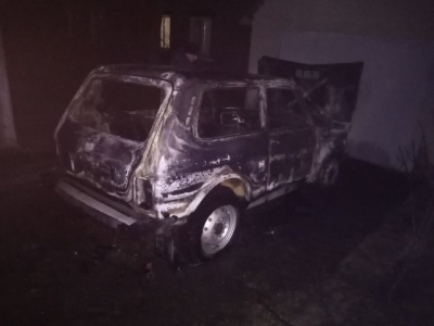 Во время пожаров на территории области сгорели два автомобиля - спасатели не исключают поджог