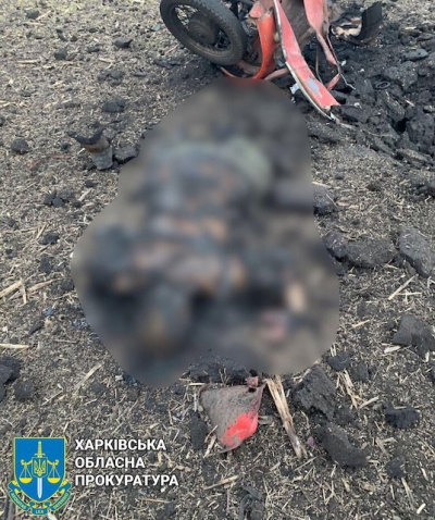 В Изюмском районе мотоцикл наехал на мину – погиб мужчина