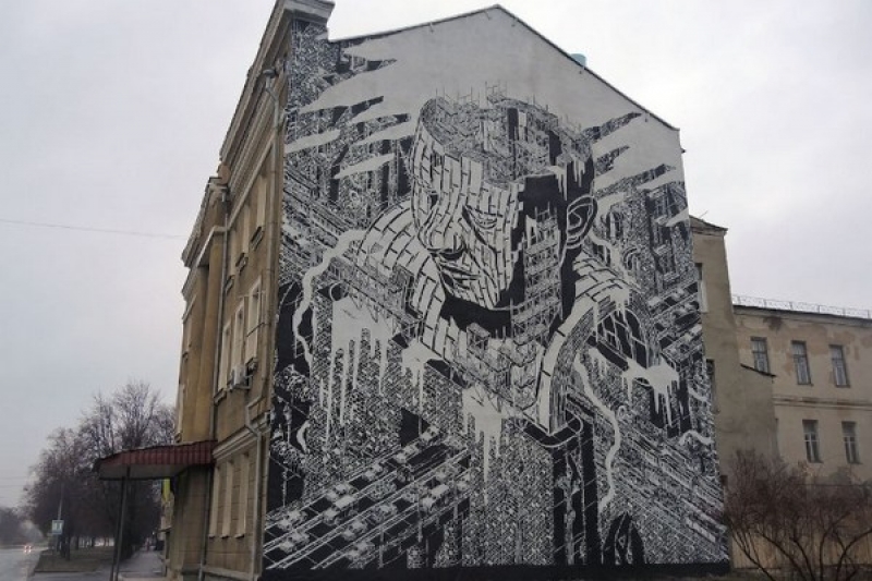 Харьковский мурал вошел в рейтинг лучших