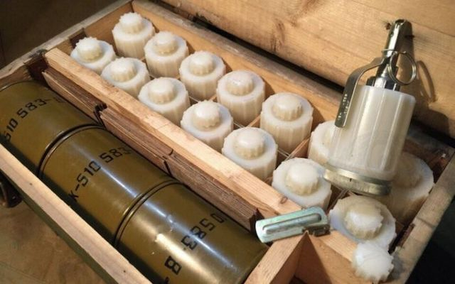 Враг применяет на Харьковщине запрещенное оружие - аэрозольные гранаты