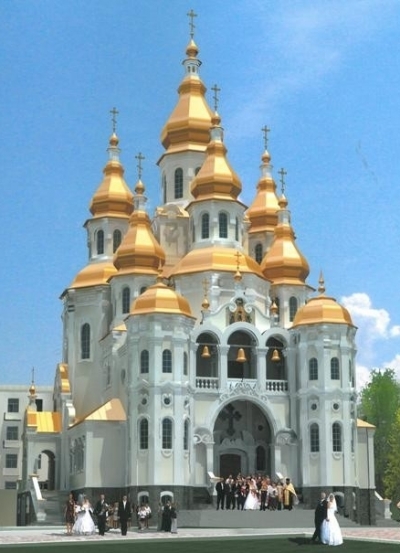 В Харькове продолжают строительство храма