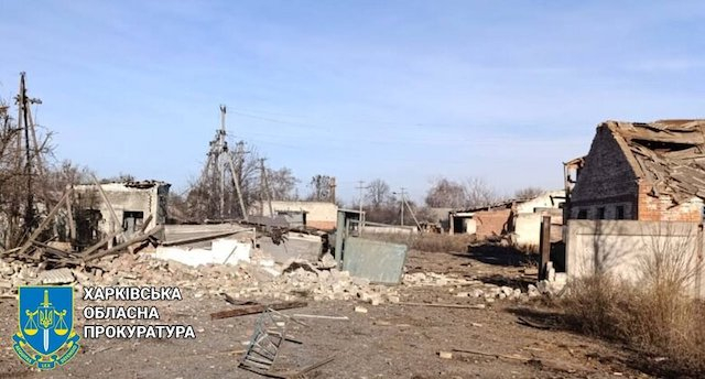 Российские оккупанты обстреляли Боровую из РСЗО