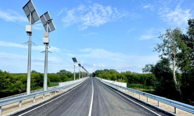 На Харьковщине восстановлен мост через Северский Донец