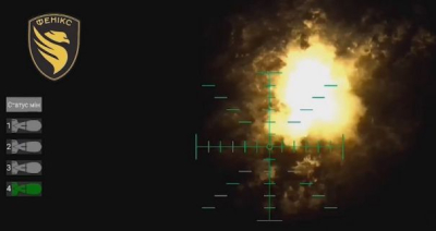 Бойцы подразделения РУБпАК «Феникс» нанесли удар по вражеским позициям