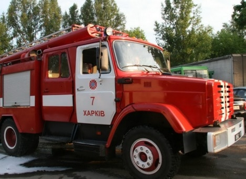 В центре Харькова горело СТО