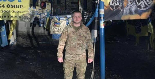 Балаклейская громада простилась с погибшим на войне земляком