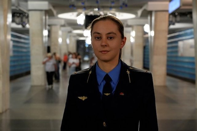 Первая женщина-машинист приступила к работе в харьковском метро