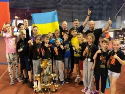 Харьковские тхэквондисты на международном турнире заняли 2-е место