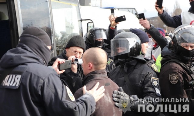 Полиция открыла уголовное производство по факту массовых беспорядков на ТЦ «Барабашово»