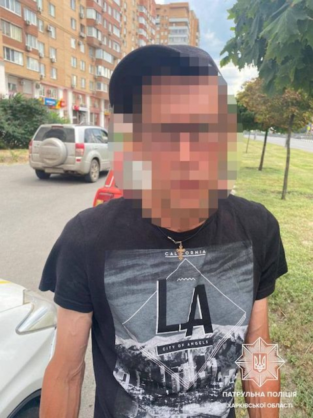 На проспекте Гагарина в Харькове задержали пьяного водителя