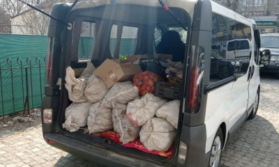 Волонтеры Сумщины отправляют продукты приграничным селам Харьковской области