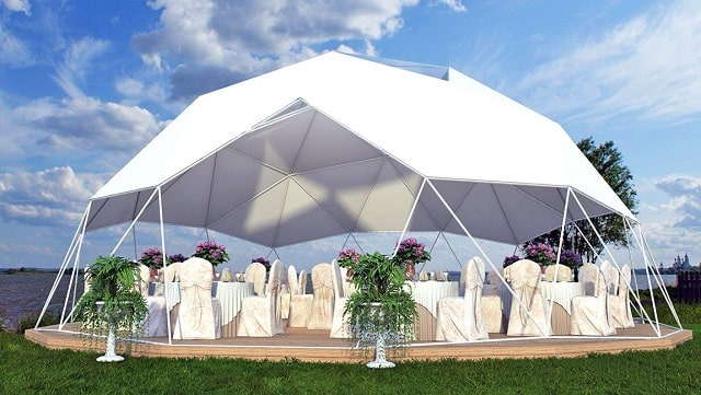 Шатер для мероприятий: виды и особенности, как выбрать