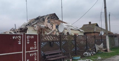 В результате обстрела Золочевской громады пострадали дома и электроподстанция