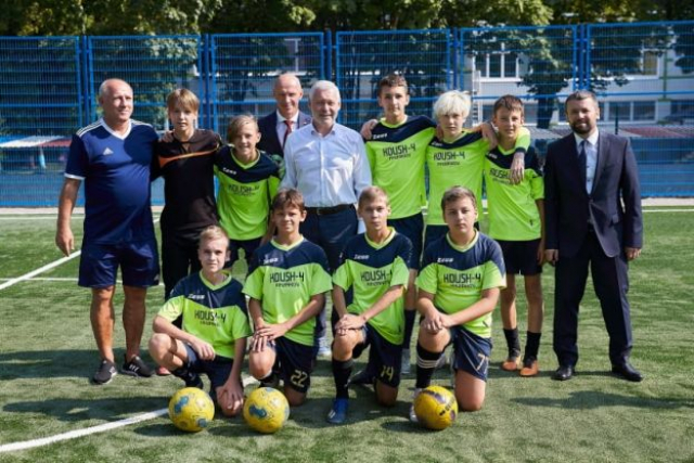 В лицее № 141 г. Харьков открыли современный спортивный комплекс (фото)