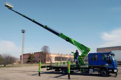 Установку для высотных работ приобрели в Харькове