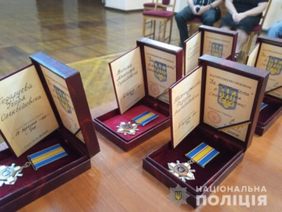 Семьям полицейских, погибших во время войны, вручены государственные награды