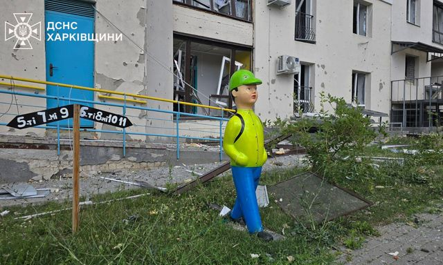 Враг разрушил частное учебное заведение в Харькове