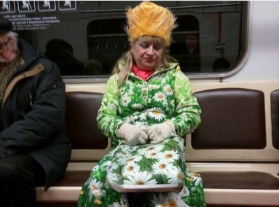 В Харьковской подземке замечена «весна» (фото)