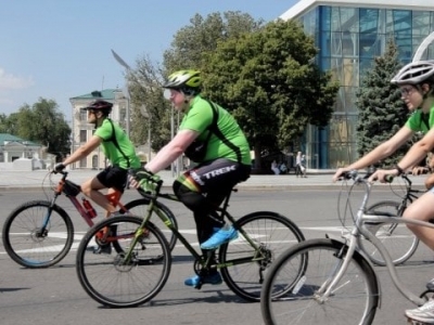 По дорогам Харьковщины проходит велопробег «Вижу! Могу! Помогу!» (видео)