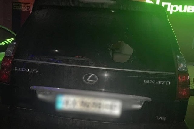 Ночной погром на пр. Гагарина: разбиты автомобили и витрины магазинов