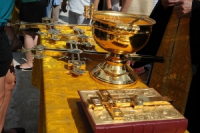 Сегодня освятили новый храм на Салтовке