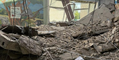 Российская армия нанесла авиационный удар по селу Мирное