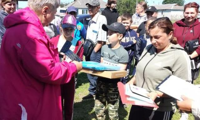 Детям Куриловской громады передана помощь от ЮНИСЕФ