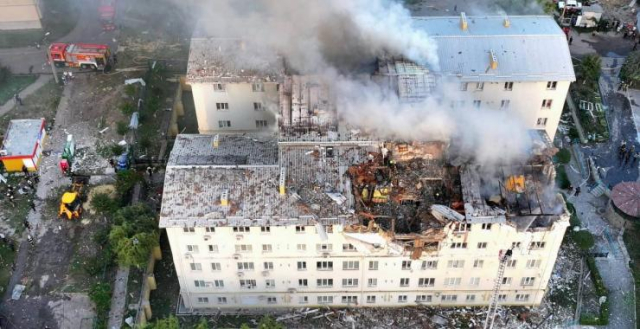 Дом в Индустриальном районе Харькове, пострадавший от ударных дронов, могут снести