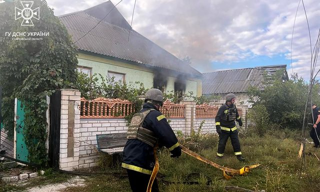 Пожары в Купянском районе были спровоцированы российскими обстрелами