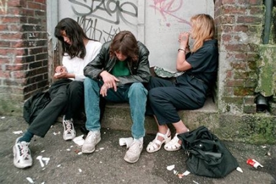 Маргиналы облюбовали в Харькове заброшенные здания