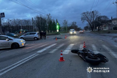 ДТП в областном центре - погиб водитель мотоцикла