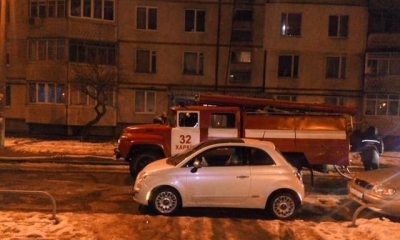 Пожар в высотке на Алексеевке – жертв и пострадавших нет