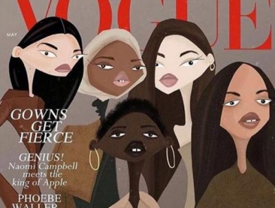 Рисунок харьковского иллюстратора попал на обложку престижного журнала о моде (фото)